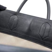 将图像加载到图库查看器中，HERMES HAUT A COURROIES Khaki/Black Toile Camp Evercolor Size 40
