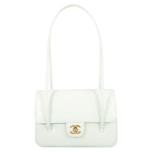 Load image into Gallery viewer, CHANEL SmallFlap Bag Light GreenAS6130 Caviar Leather

