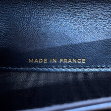 Load image into Gallery viewer, CHANEL Boy Chanel Card Case Metalic BlueA80603 Lambskin
