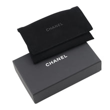 Load image into Gallery viewer, CHANEL Boy Chanel Card Case Metalic BlueA80603 Lambskin
