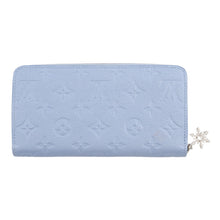 Load image into Gallery viewer, LOUIS VUITTON Zippy Wallet Blue FrostM27122 Monogram Empreinte Leather
