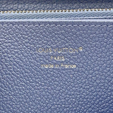 Load image into Gallery viewer, LOUIS VUITTON Zippy Wallet Blue FrostM27122 Monogram Empreinte Leather
