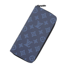 Load image into Gallery viewer, LOUIS VUITTON Zippy wallet Vertical NavyM80423 Monogram Shadow
