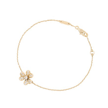 将图像加载到图库查看器中，Van Cleef &amp; Arpels Frivole Bracelet Size MiniVCARP24100 18K Yellow Gold
