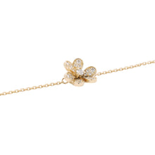 将图像加载到图库查看器中，Van Cleef &amp; Arpels Frivole Bracelet Size MiniVCARP24100 18K Yellow Gold
