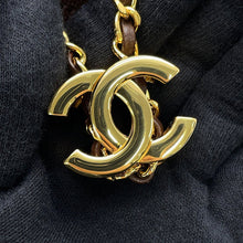 将图像加载到图库查看器中，CHANEL CHANEL25 ChainShoulder Bag BrownAS5293 Caviar Leather Size Small
