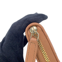 将图像加载到图库查看器中，CHANEL Matelasse Coin purse BrownAP4818 Caviar Leather/Rhinestone
