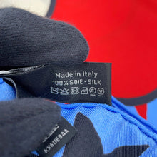 将图像加载到图库查看器中，CHANEL Scarf American comics NY Blue/MulticolorAAC149 Silk100%
