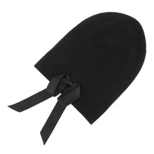 将图像加载到图库查看器中，CHANEL Ribbon knit cap BlackAAB217-B21295-94305 Cashmere100%
