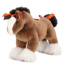 Load image into Gallery viewer, HERMES Plush Elmy Brown/Black/Orange Polyester100% Size PPM
