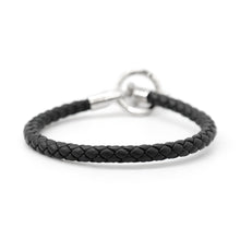 Load image into Gallery viewer, HERMES Glenan Bracelet Black Swift Leather
