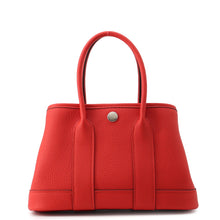 将图像加载到图库查看器中，HERMES Neo Garden Rouge Coeur Negonda Leather Size 23
