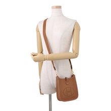 将图像加载到图库查看器中，HERMES Evelyne Long Gold Taurillon Clemence Size TPM

