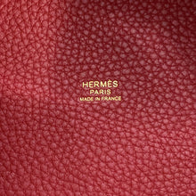 将图像加载到图库查看器中，HERMES Picotin Lock Rouge H Taurillon Clemence Size PM
