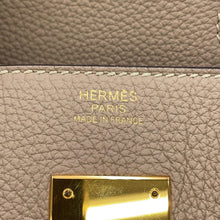 Load image into Gallery viewer, HERMES Birkin Gris Tourterelle Togo Leather Size 30
