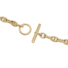Load image into Gallery viewer, HERMES Chaine d'Ancre Necklace 62 frames Size TPM 18K Yellow Gold
