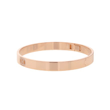 Load image into Gallery viewer, HERMES H Dunkle Bracelet Size PM/STH115423B 00ST 18K Pink Gold
