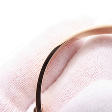 Load image into Gallery viewer, HERMES H Dunkle Bracelet Size PM/STH115423B 00ST 18K Pink Gold
