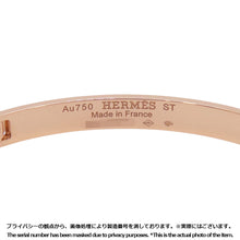 Load image into Gallery viewer, HERMES H Dunkle Bracelet Size PM/STH115423B 00ST 18K Pink Gold
