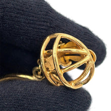 Load image into Gallery viewer, CHANEL Birdcage Earring Gold Plated
