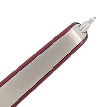 Load image into Gallery viewer, HERMES Stylo Nautilus Ballpoint Pen Red Aluminium Stainless Steel
