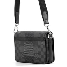 将图像加载到图库查看器中，LOUIS VUITTON Studio messenger NoirN50013 Damier Graphite3D

