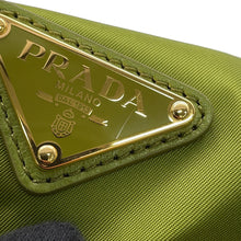 Load image into Gallery viewer, PRADA Wish Re-Nylon Pouch Green1NK01M Nylon
