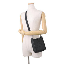 将图像加载到图库查看器中，HERMES Evelyne Short Black/Grimisty Taurillon Clemence Size TPM
