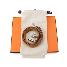 将图像加载到图库查看器中，HERMES Evelyne Short Gold Taurillon Clemence Size TPM
