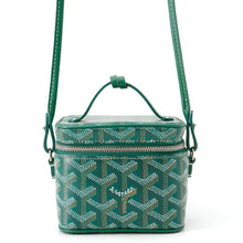Load image into Gallery viewer, GOYARD Muse Vanity Case VertMUSEVAPMLTY09CL09P PVC Coated Canvas Leather Size Nano
