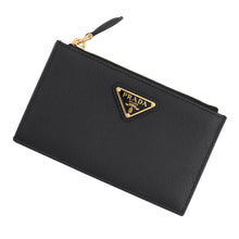 将图像加载到图库查看器中，PRADA Saffiano Leather Card Case Black/Multicolor1MC086_2IGZ_F0002 Leather
