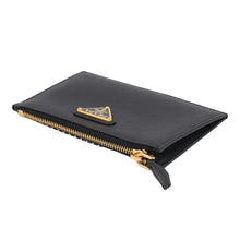 将图像加载到图库查看器中，PRADA Saffiano Leather Card Case Black/Multicolor1MC086_2IGZ_F0002 Leather
