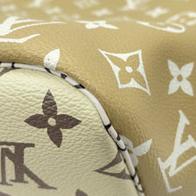 将图像加载到图库查看器中，LOUIS VUITTON Neverfull Khaki/Beige/WhiteM44568 Monogram / Giant Size MM
