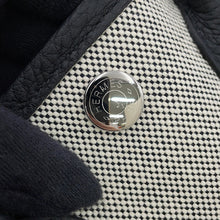 将图像加载到图库查看器中，HERMES Neo Garden Ecru/Black Toile H Negonda Leather Size 23
