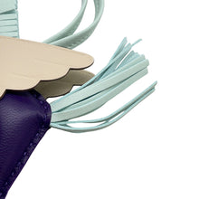 将图像加载到图库查看器中，HERMES Rodeo Pegasus Size PM Purple/Peppermint/Craie Lambskin

