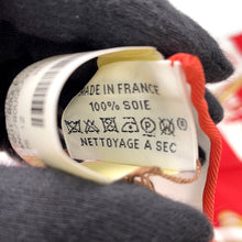Load image into Gallery viewer, HERMES A tour of Paris by car Size 70 Rouge/White/Black Silk100%
