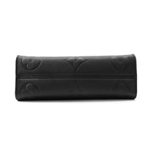 将图像加载到图库查看器中，LOUIS VUITTON Onthego NoirM23640 Monogram Empreinte Leather Size EW
