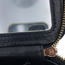 Load image into Gallery viewer, CHANEL Vanity ChainShoulder Bag Navy/GrayAP1341 Tweed Leather
