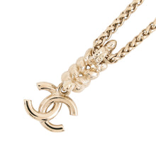 Load image into Gallery viewer, CHANEL CC Logo NecklaceABA558 Metal Rhinestone
