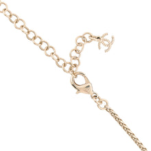 Load image into Gallery viewer, CHANEL CC Logo NecklaceABA558 Metal Rhinestone
