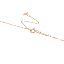 Load image into Gallery viewer, TIFFANY&amp;Co. T Smile Necklace Size Small60011678 18K Pink Gold
