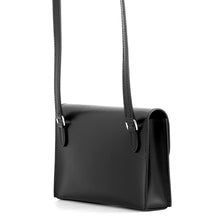 将图像加载到图库查看器中，HERMES Nap To Go Black Box Calf Leather
