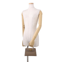 Load image into Gallery viewer, HERMES Mini Kelly 2 exterior Etoupe Epsom

