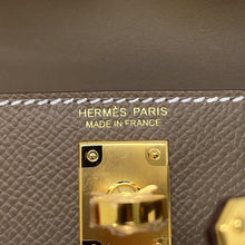 Load image into Gallery viewer, HERMES Mini Kelly 2 exterior Etoupe Epsom

