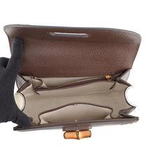 将图像加载到图库查看器中，GUCCI GG Supreme Bamboo 2WAY Top Handle Bag Beige/Brown/Multicolor679632 PVC Leather Size Medium
