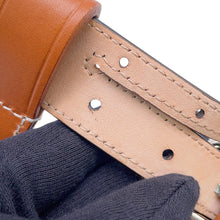Load image into Gallery viewer, GUCCI Bamboo Horsebit Waist Pouch Beige/Brown681137 PVC Leather

