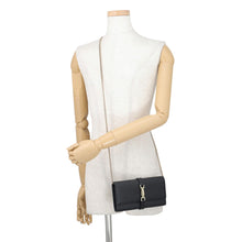 Load image into Gallery viewer, GUCCI Jackie 1961 Chain Wallet Black652681 AABXM 1000 Leather

