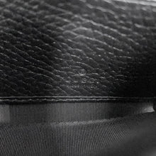 Load image into Gallery viewer, GUCCI Jackie 1961 Chain Wallet Black652681 AABXM 1000 Leather
