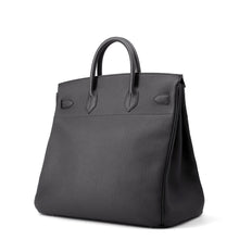 将图像加载到图库查看器中，HERMES HAUT A COURROIES (Coupe de Soleil) Plomb/Vert Fonce Togo Leather Size 40
