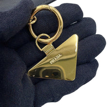 Load image into Gallery viewer, PRADA Triangle Logo Card Holder Black1MC127_QHH_F0002 Saffiano LeatherLeather
